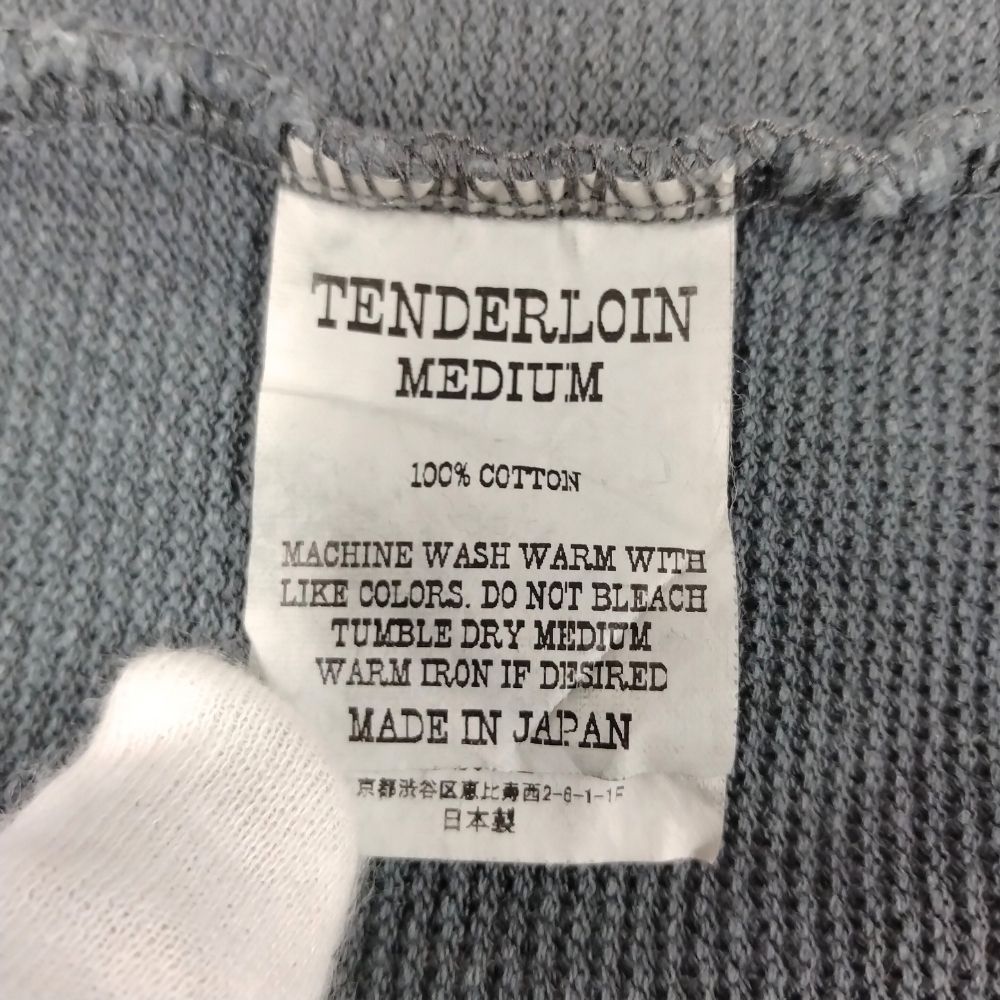 TENDERLOIN テンダーロイン MOSS STITCH NFL 加工 フットボールシャツ