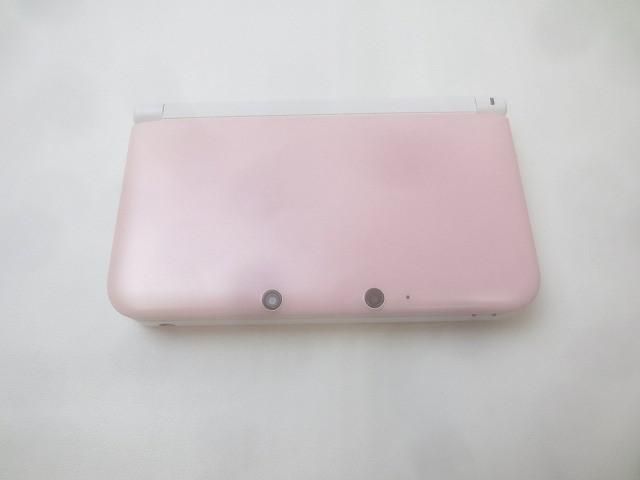 品 ゲーム ニンテンドー3DS 本体 SPR-001 ピンク×ホワイト 動作品 充電器付き
