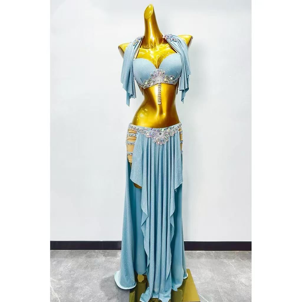 新品 ベリーダンス 衣装 セットアップオリエンタル 4点セット