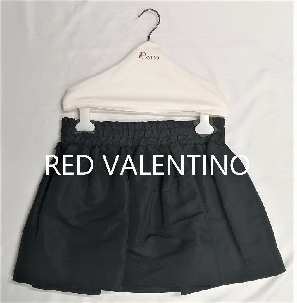 RED VALENTINO レッドヴァレンティノ ミニ スカート タフタ素材 サイズ