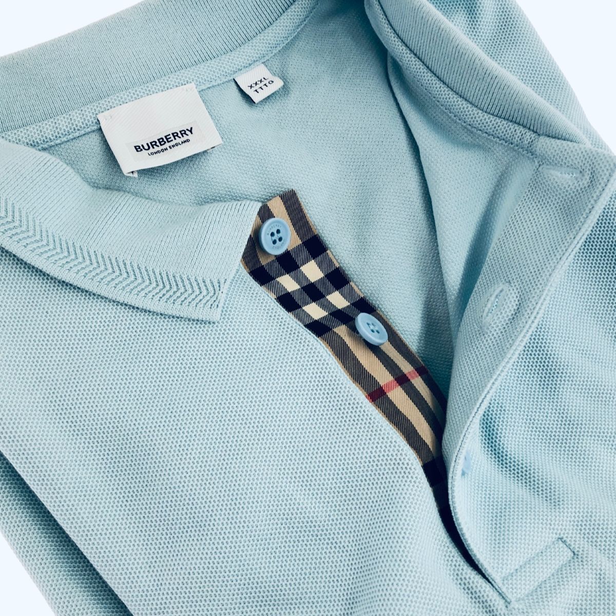 バーバリー ロンドン ポロシャツ Lサイズ 美品 Burberry London バーバリー ポロシャツ レディース L