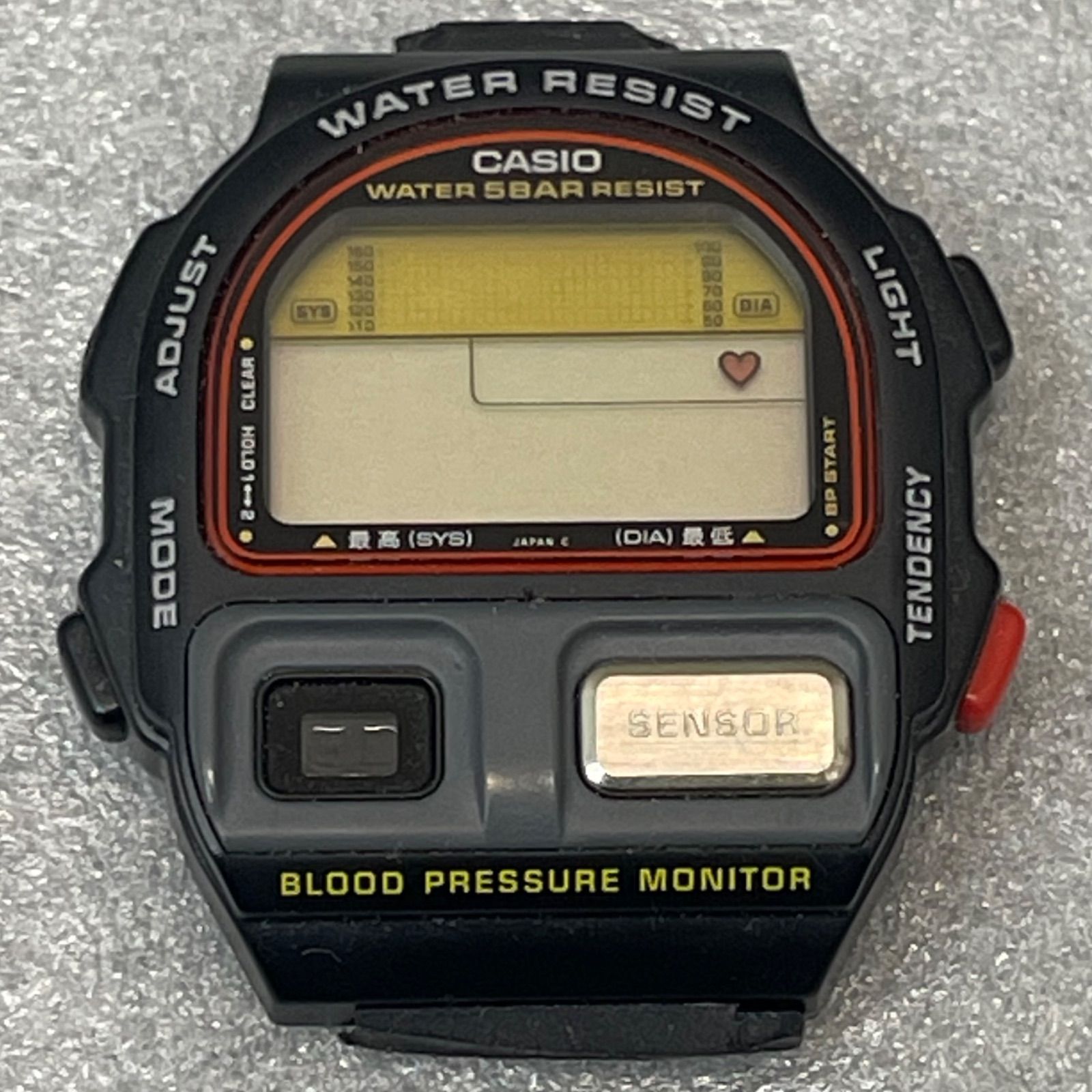 NPA】ジャンク CASIO カシオ BP-100 血圧 デジタル腕時計 - メルカリ