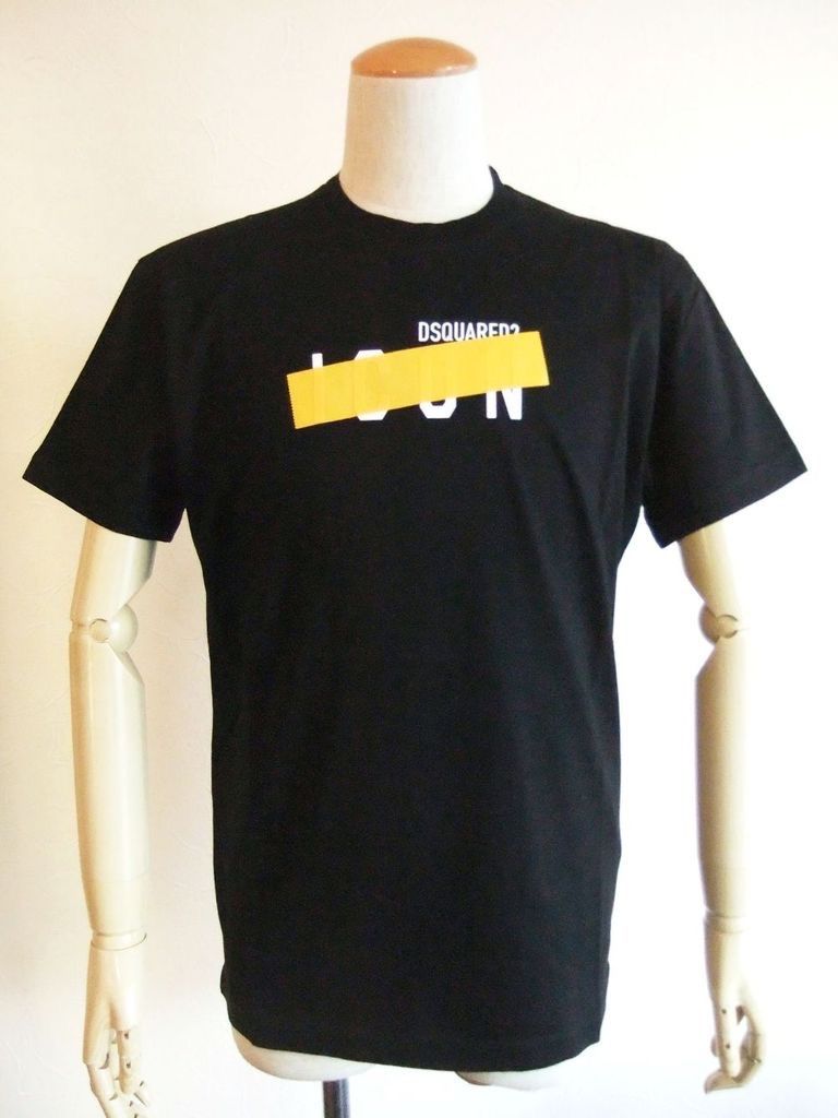 ディースクエアードDSQUARED2 ICONロゴ/半袖Tシャツ