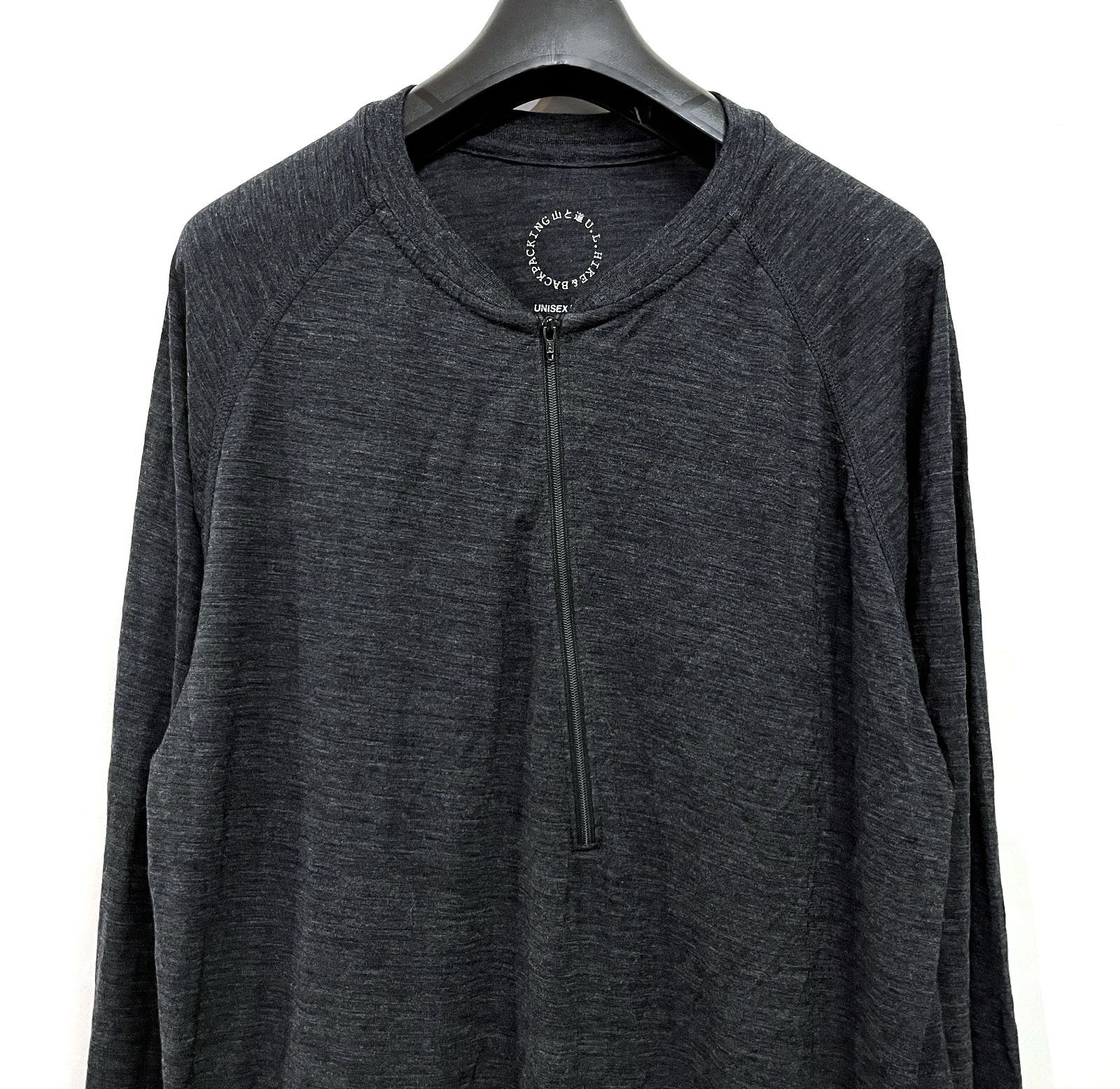 山と道｜ヤマトミチ 100% Merino Light Long Sleeve Zip ハーフジップ 