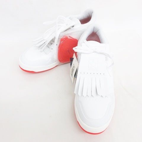 ビームスゴルフ BEAMS GOLF コンバース CONVERSE スターテックジーエフ STARTECHGF ゴルフシューズ スパイクレス ホワイト 白 オレンジ 27