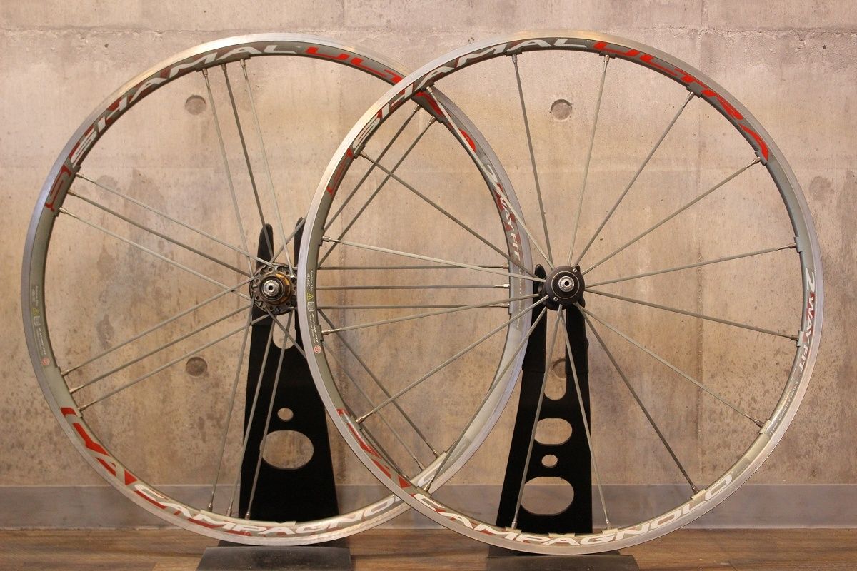 カンパニョーロ CAMPAGNOLO シャマルウルトラ SHAMAL ULTRA アルミ クリンチャー ホイールセット シマノ 10S 15C  【名古屋店】 - メルカリ