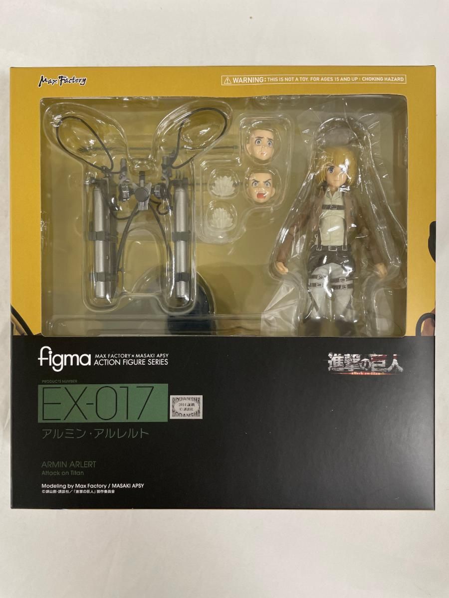 未開封】figma ．EX017 進撃の巨人 アルミン・アルレルト WF'14