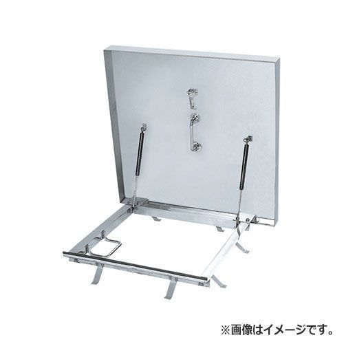 NASTA ナスタ 屋上点検ハッチ ステンレス 埋込タイプ ガスダンパー式 シリーズ 500× 745 KS-RM5074SD | 屋上 点検 ハッチ 新築 DIY 住宅 ビル マンション 昇降 外壁 壁付 用品 現場 建築 屋外 おしゃれ シンプル