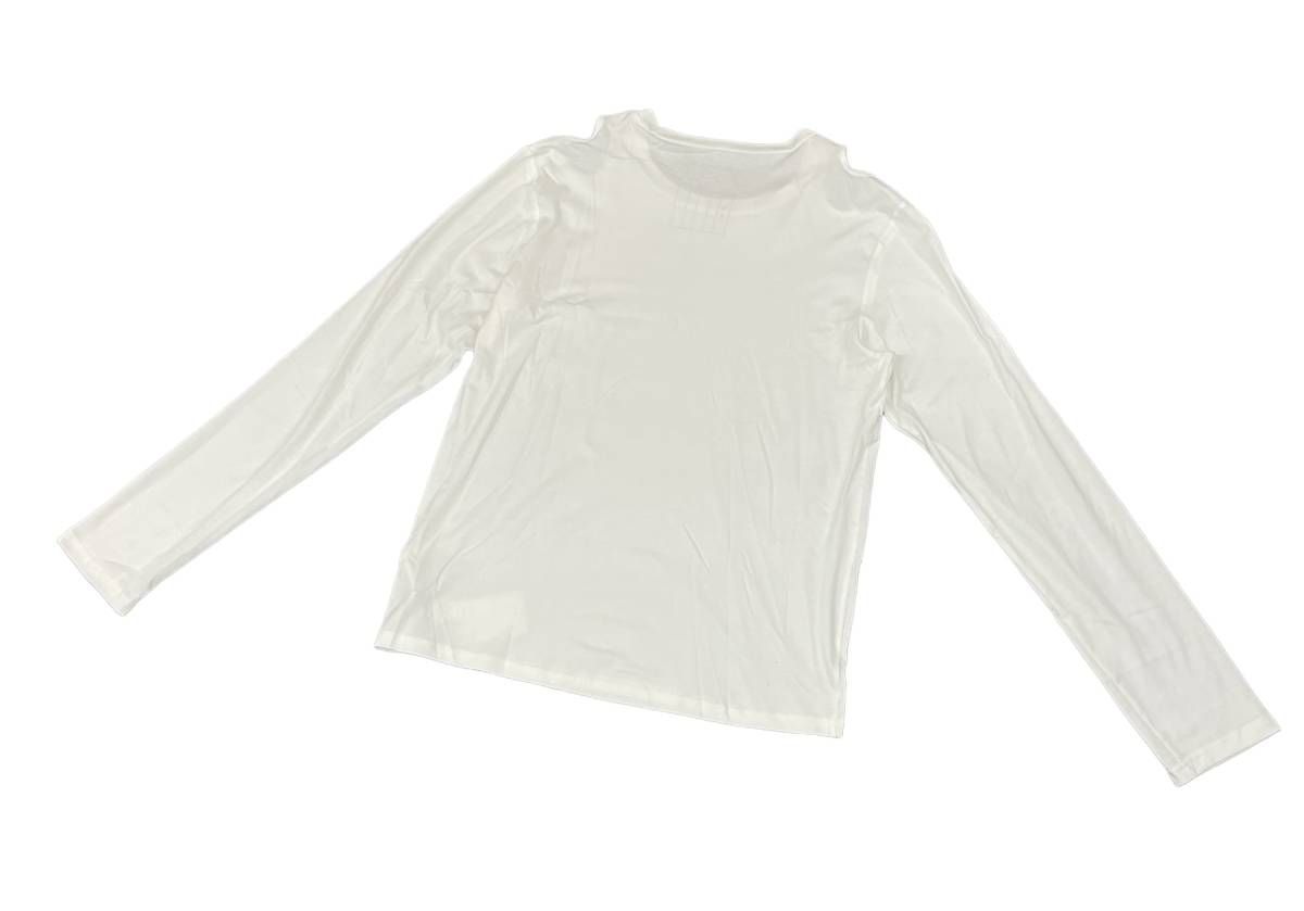 トップス 22ss soshiotsuki long sleeve Soshiotsuki SS22 Cutout Shoulder Muslin L/S Tee – HUIBEN