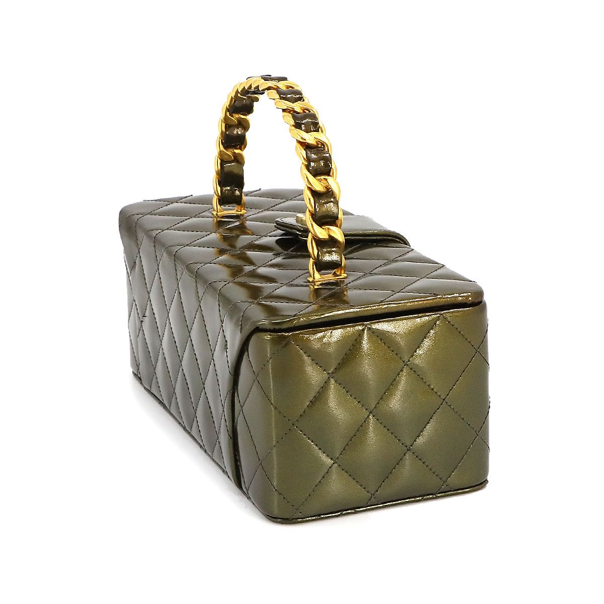 シャネル CHANEL マトラッセ バニティ ハンド バッグ メイク コスメ 