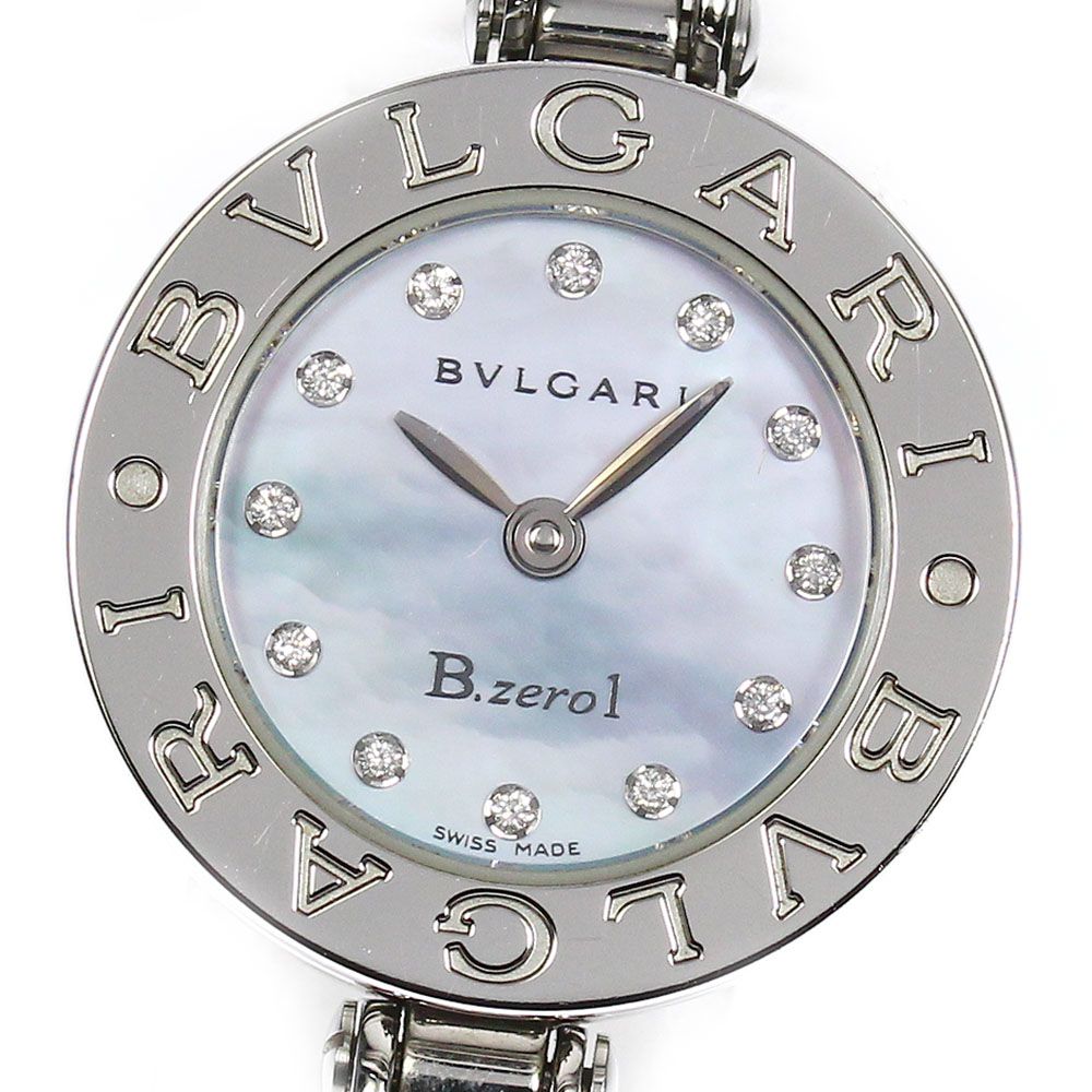 ブルガリ BVLGARI BZ22S B-zero1 12Pダイヤ Sサイズ クォーツ