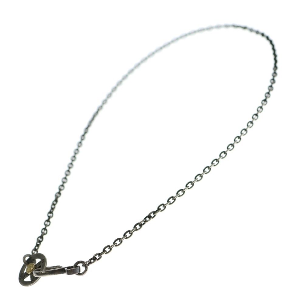 goro s ゴローズ ホイール付き イーグルフック細丸ネックレスチェーン シルバー