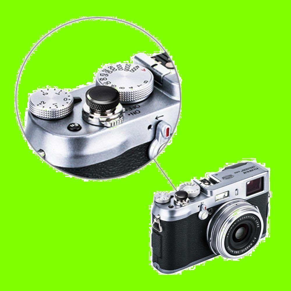 特価商品】ソフトレリーズ シャッターボタン ブラック Fuji Fujifilm