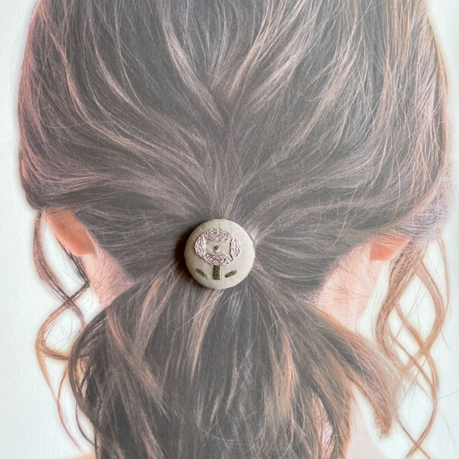 2355. レジンポニーフック・ヘアゴム・ブローチ