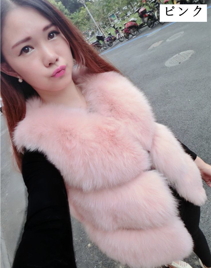 フェイクファー ファージャケット