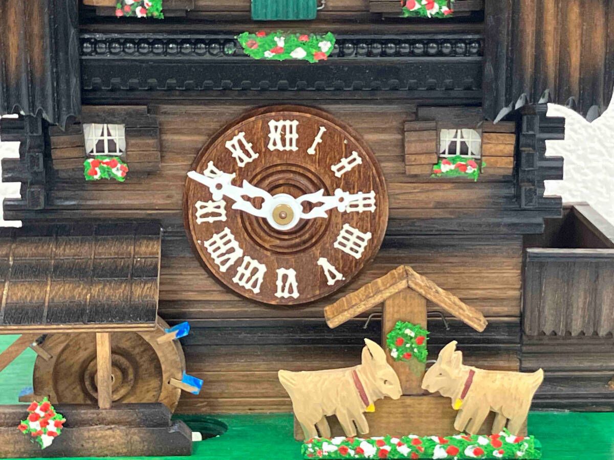 ジャンク 鳩時計 木製 ドイツ