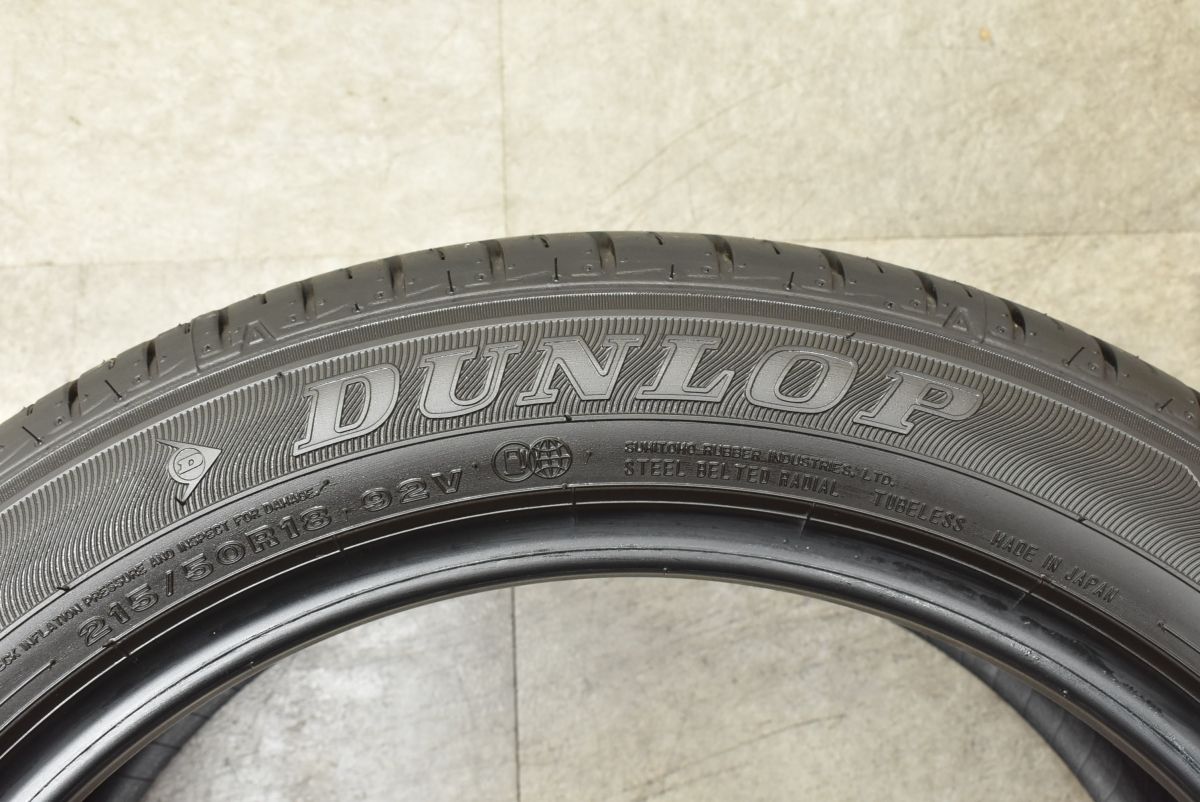 新車外し 2025年製】ダンロップ エナセーブ EC300+ 215/50R18 4本