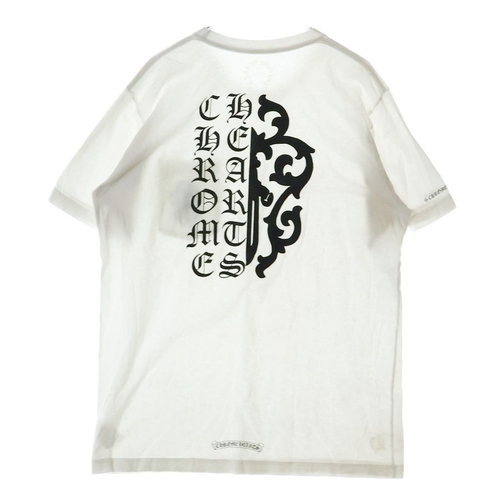 クロムハーツ タガー Tシャツ 半袖 CHROME HEARTS (クロムハーツ) Dagger Tee ダガーロゴ バック