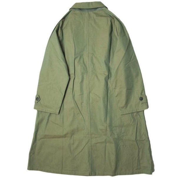 Cristaseya オーバーサイズドトレンチコート ウィズレザーパッチ