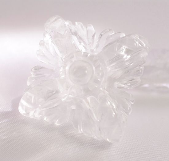 ヒマラヤ水晶 カツマ ( 24mm ) 十字金剛 チベット密教法具 羯磨