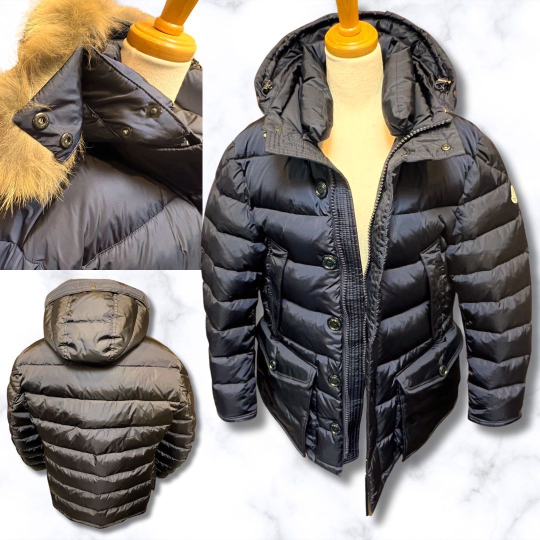 ☆未使用☆ MONCLER CLUNY クルーニー コヨーテファー ダウン