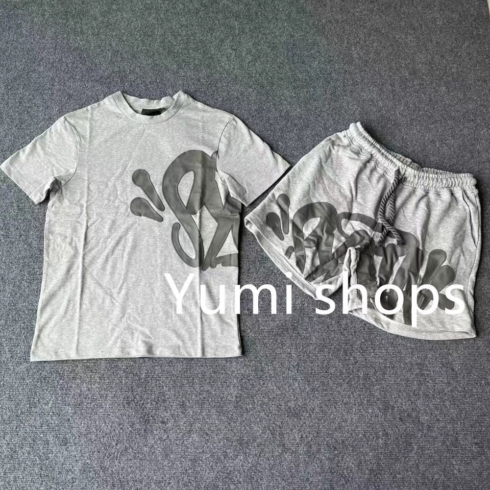 syna world セットアップ グレー せせこましい Tシャツ ハーフ