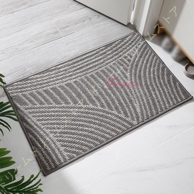 玄関マット モダン 屋外 室内 滑り止め 泥落とし 洗える オフィス マット 耐久性 出入り口 大判サイズ 耐磨耗性 お店 吸水 泥・砂落とし エントランスマット  vii3w468225