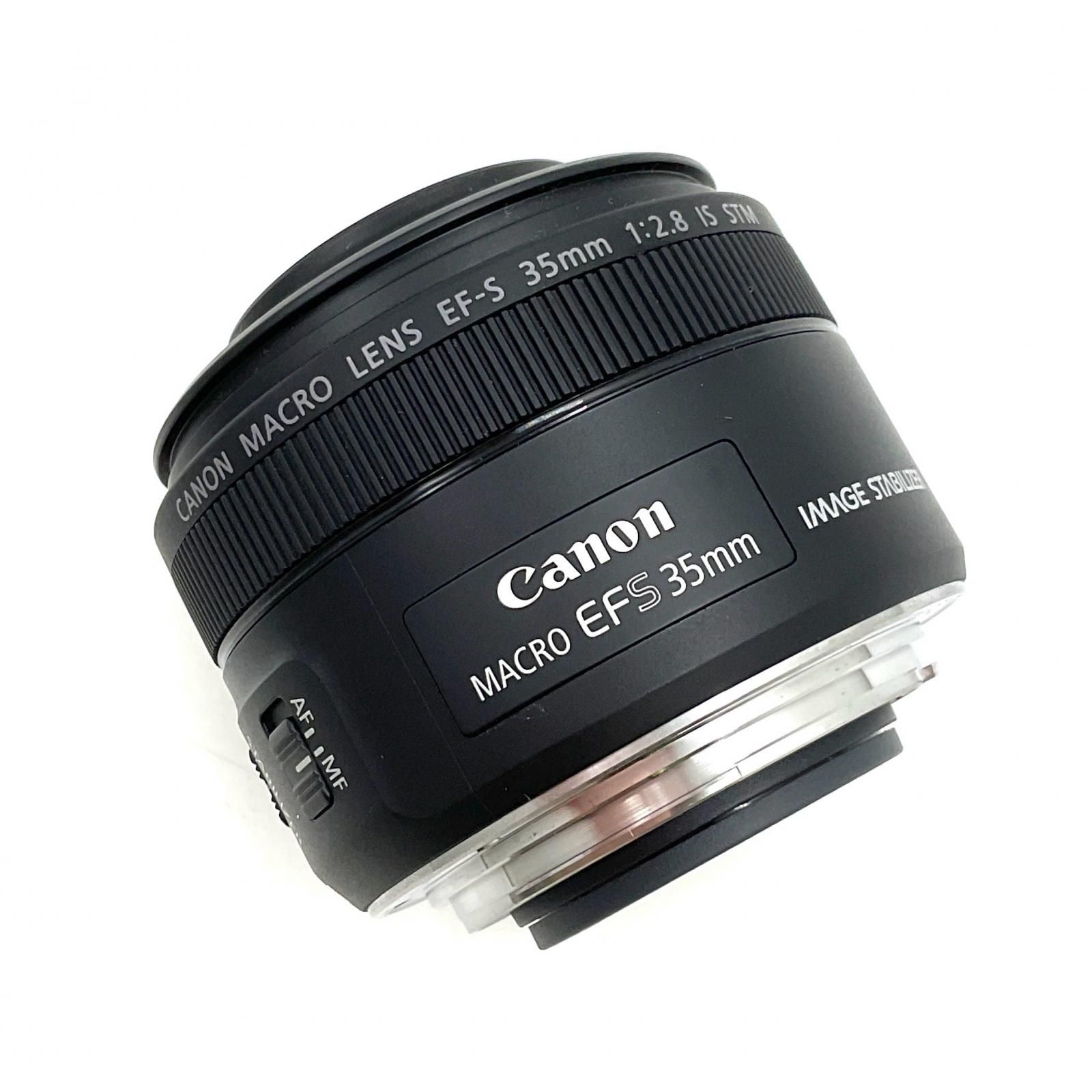 Canon EF-S35mm F2.8 マクロ IS STM 美品 動作確認済【全額返金保証