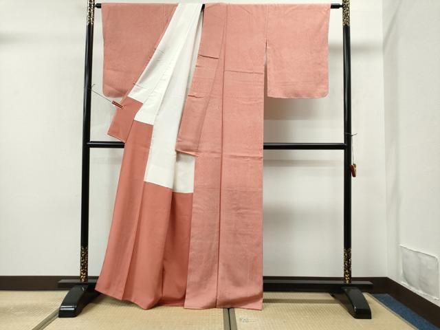木下正夫作 極型江戸小紋 落款入り 送料無料 リサイクル着物