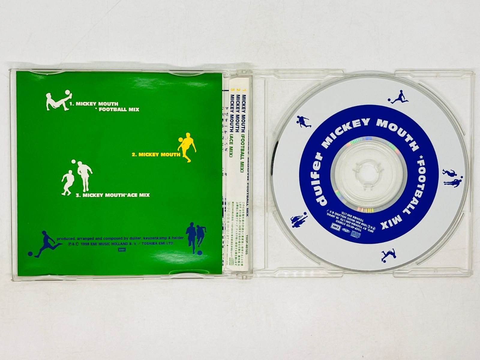 CD DULFER MICKEY MOUTH FOOTBALL MIX / セリエＡダイジェスト サポートソング I05