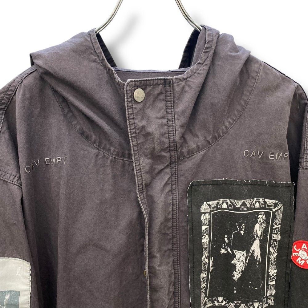 C.E CAVEMPT 22SS PATCHED ZIP HOOD JACKET Mサイズ パープル系 - メルカリ