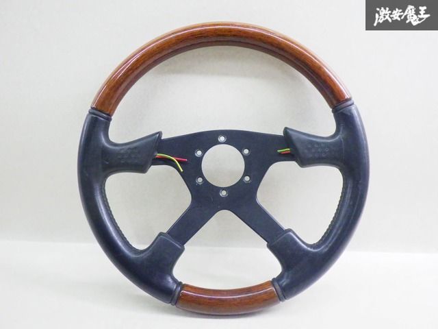 MOMO ウッドステアリング Olympic3 ウッドコンビステアリング