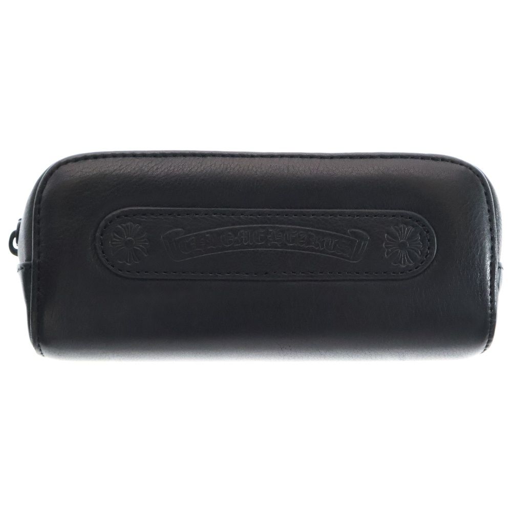 【2点セット】Chrome Hearts クロムハーツ レザーケース眼鏡ケース CHROME HEARTS クロムハーツ レザーアイウェアケース サングラス