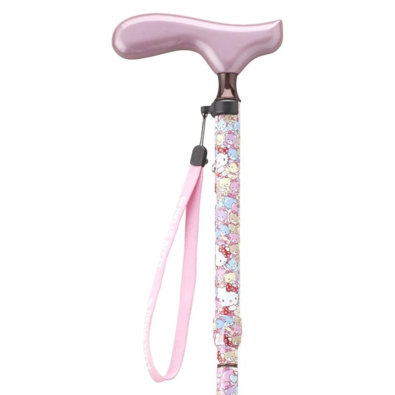 愛杖 HK-21 ハローキティ ピンク 折りたたみ 適応身長 150~170cm 1