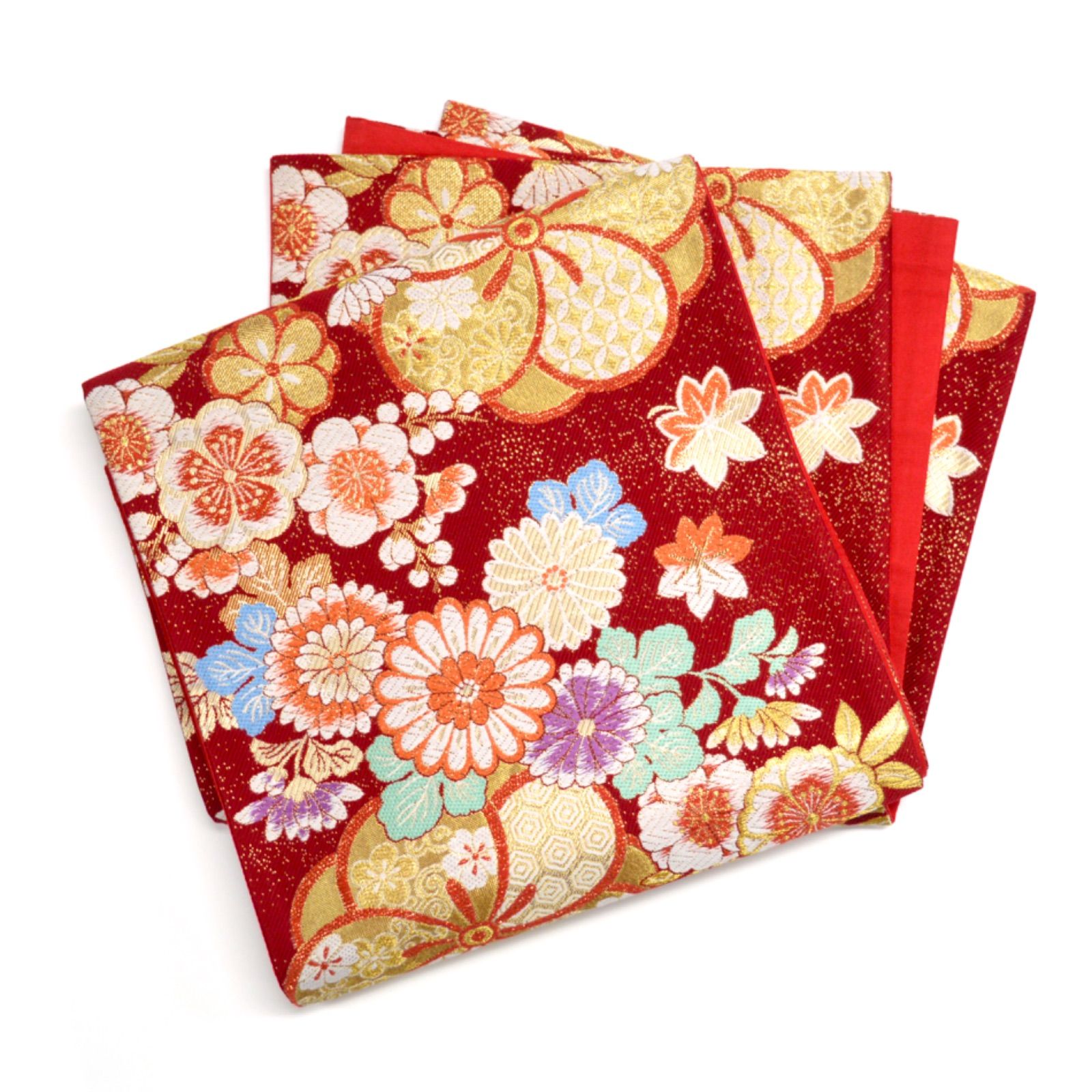 美品》正絹 振袖フルセット M〜LLサイズ 成人式 金駒刺繍 水色地 古典