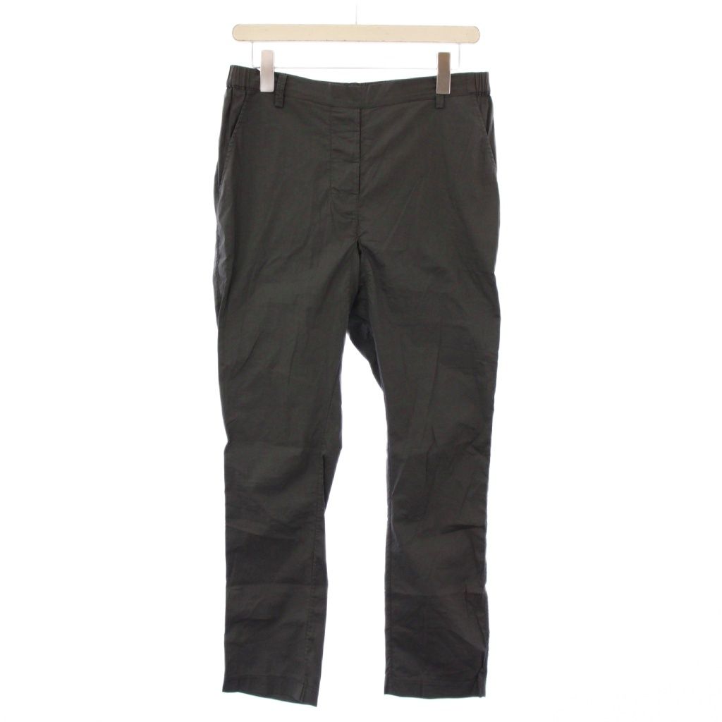 クリステンセンドゥノルド KristenseN DU NORD スラックスパンツ イージー ウエストゴム 無地 ワンカラー 1 グレー |BB