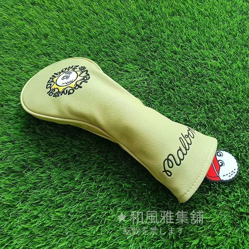 人気商品 malbon golf マルボンゴルフ クラブ ヘッドカバー 1+3+