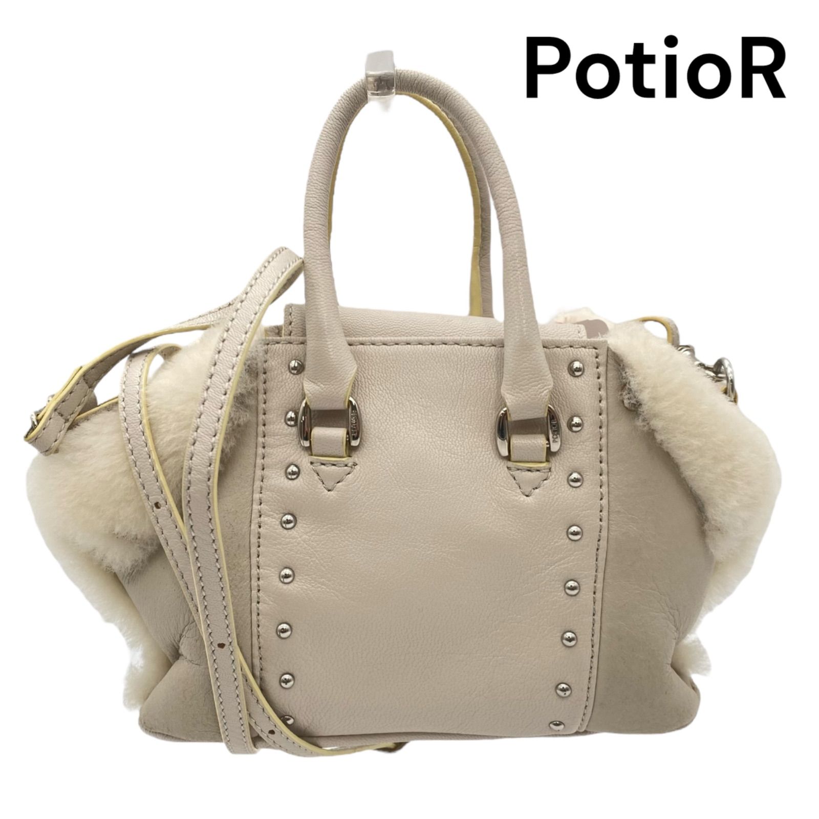 ポティオール PotioR ムートンバッグ ハンドバッグ ショルダーバッグ 