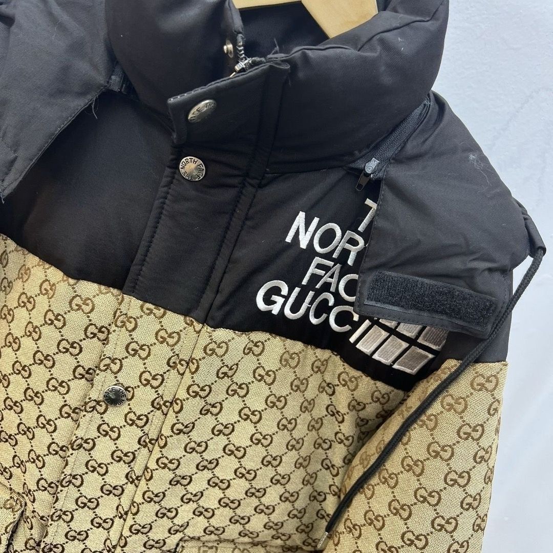 THE NORTH FACE x GUCCI ダウンジャケット ☆GUCCI × NORTH FACE☆ドリームコラボ☆世界が欲しがる一着