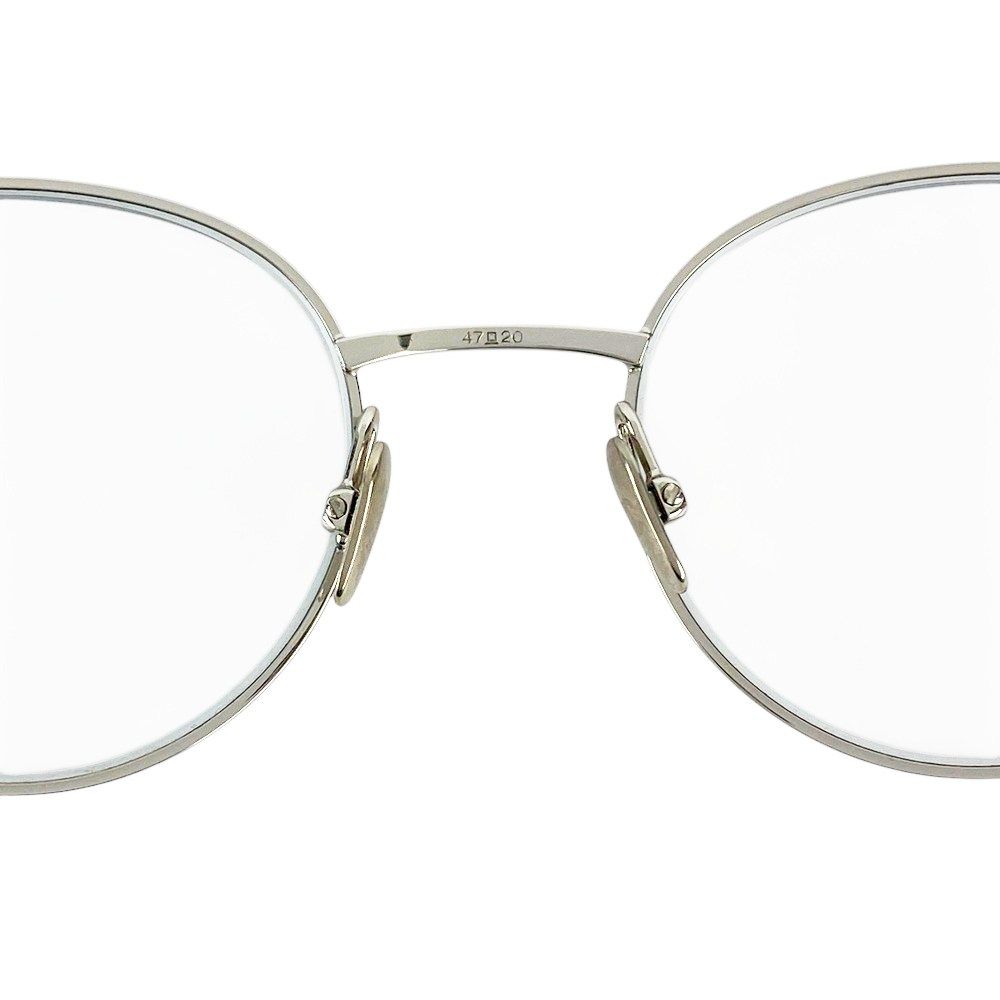 ■美品■　シャネル オーバルシェイプオプティカル ココ 眼鏡 サングラス 度入り クリア シルバー 2209 C.124 47□20 140 【405174】7 □美品□ シャネル オーバルシェイプオプティカル ココ 眼鏡