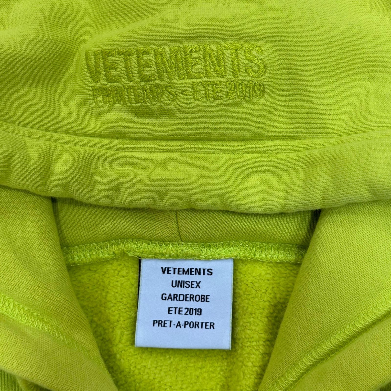 VETEMENTS 19SS Cartoon Hoodie カートゥーンフーディー パーカー 