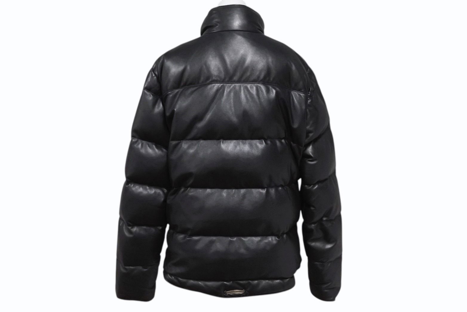 極美品 CHROME HEARTS クロムハーツ レザー ダウンジャケット