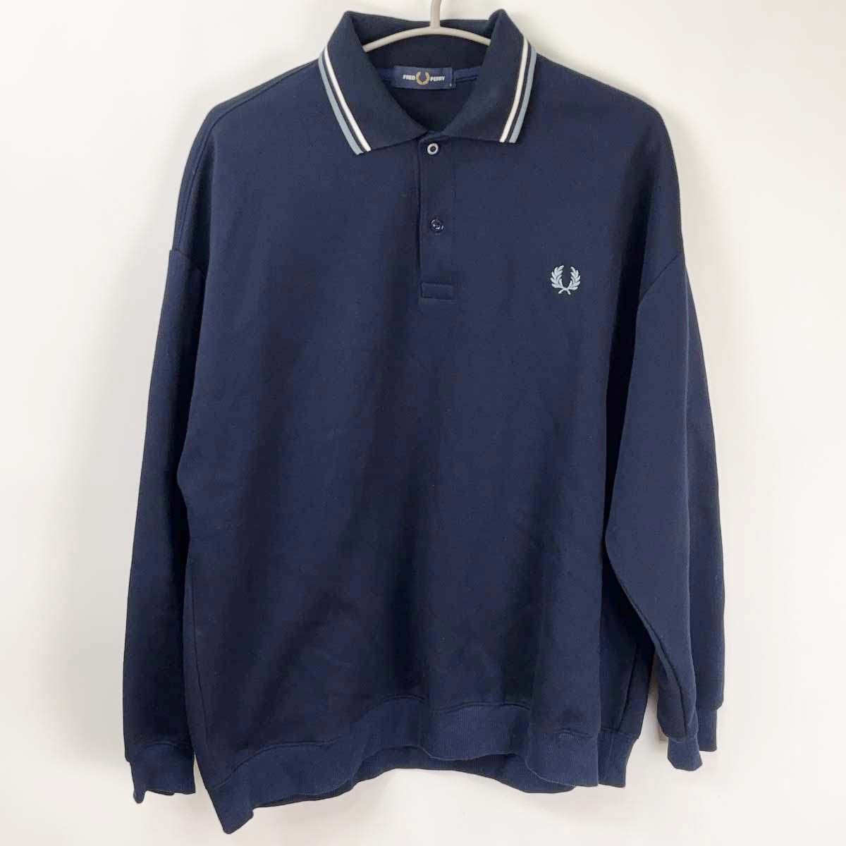 FRED PERRY×BEAMS 別注 ポロ スウェット FRED PERRY × BEAMS別注 ポロスウェット