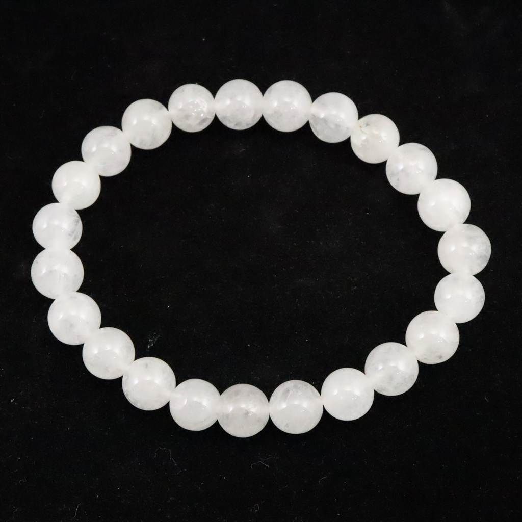 H&E社 アゼツライト（AZOZEO) 8mm玉ブレスレット 証明書付 18.1g