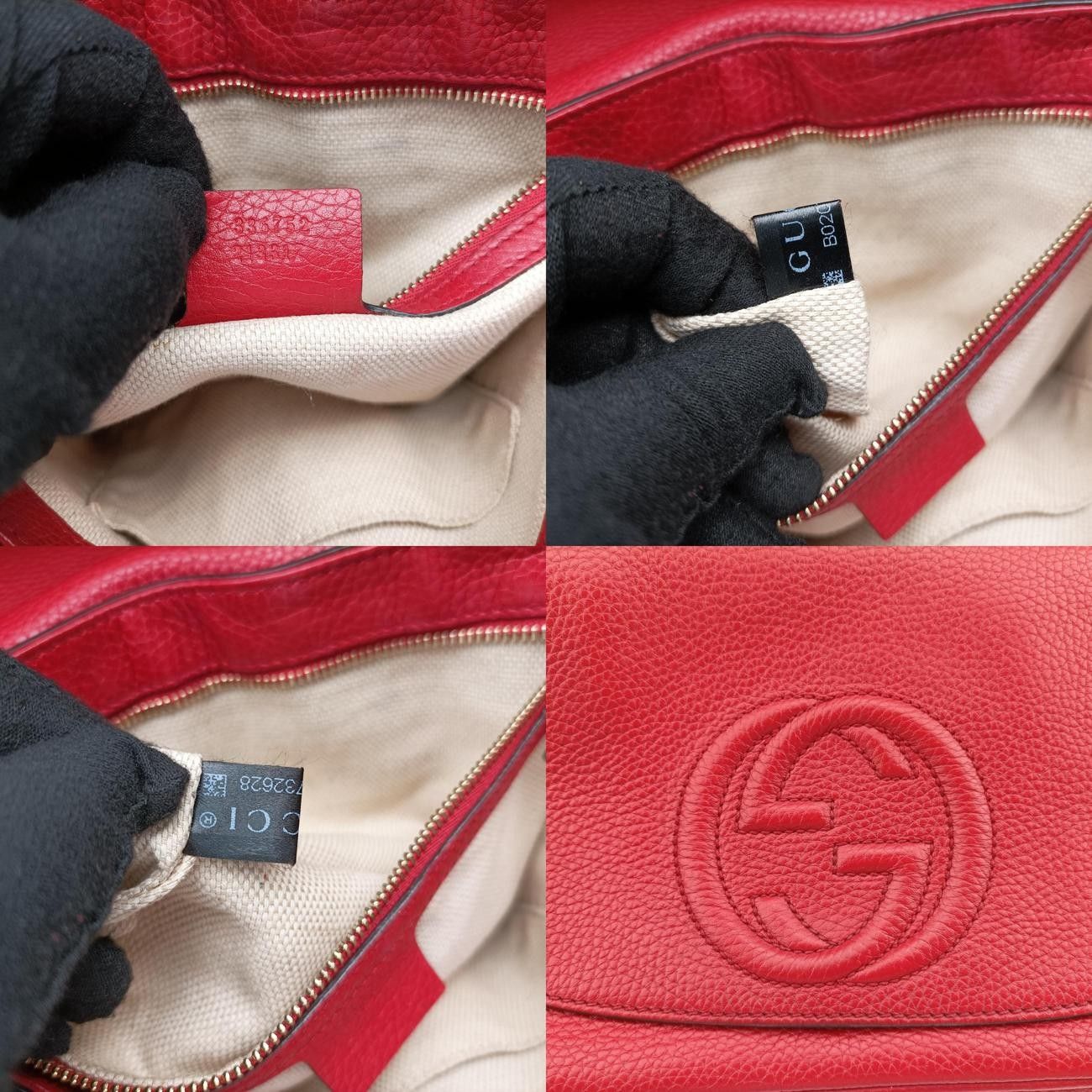 グッチGucciソーホーレッドレザー336752B020732628