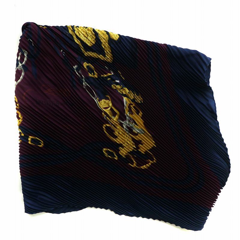 希少 HERMES エルメス カレ90 LE MONDE EST VASTE 世界地図 スカーフ