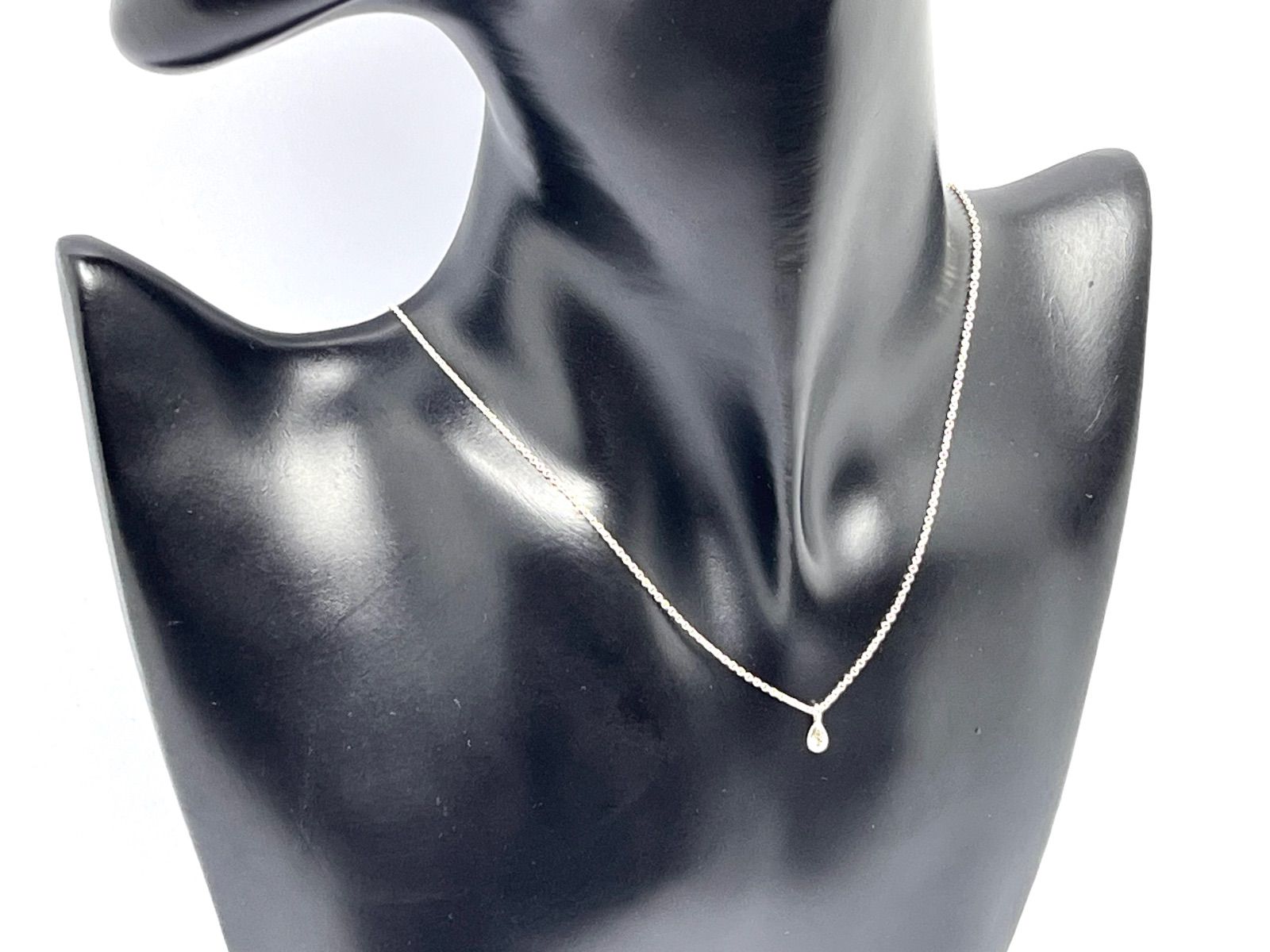 a108 希少 美品 Tiffany&Co. ティファニー バイザヤード ペア シェイプ