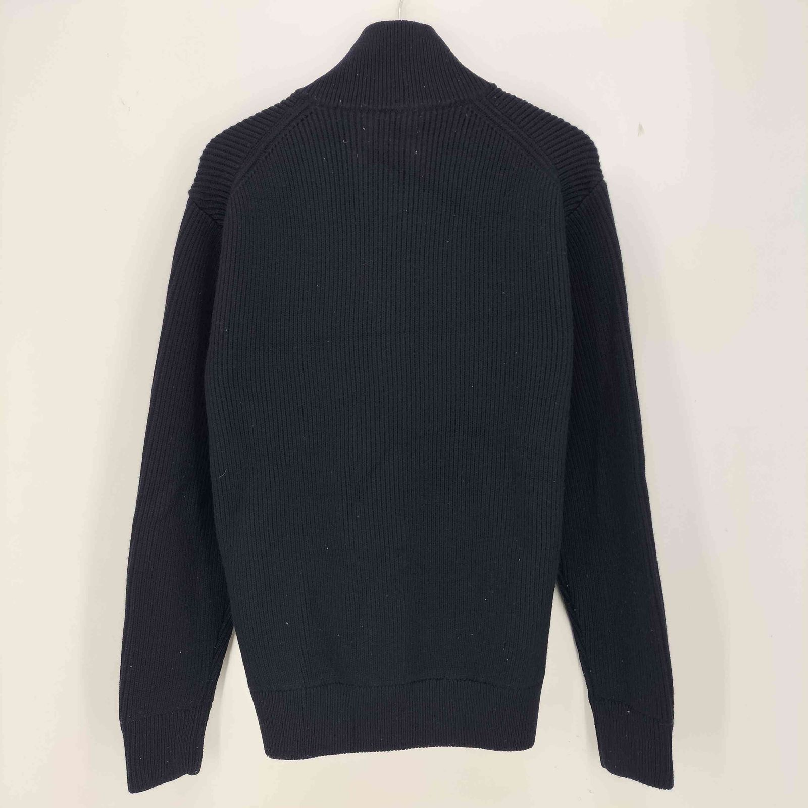 ザラ ZARA ダブルジップ ドライバーズニット メンズ import：M