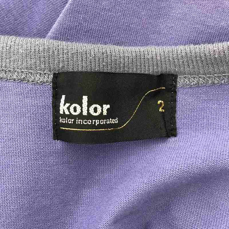 Tシャツ - COLDBECK SALEkolor(カラー) ONLINE 23SS ハード天竺 kolor
