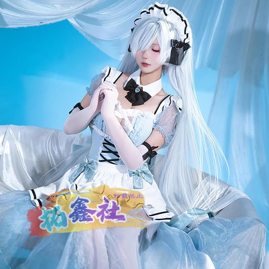 NIKKE プリバティ コスプレ 衣装 フルセット ウィッグ NIKKE プリバティ メイド コスプレ衣装+ウィッグ 勝利の女神 ニケ 勝利